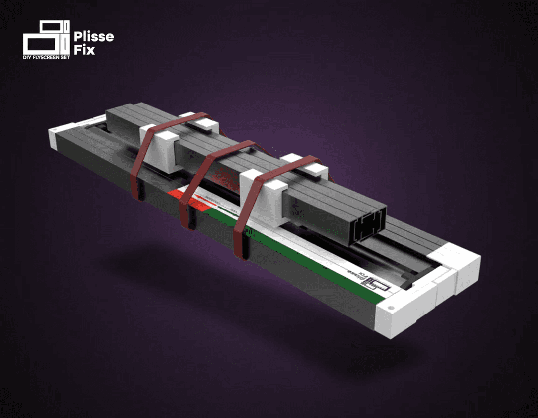 PlisseFix Ready-to-Cut Pleated Flyscreen System