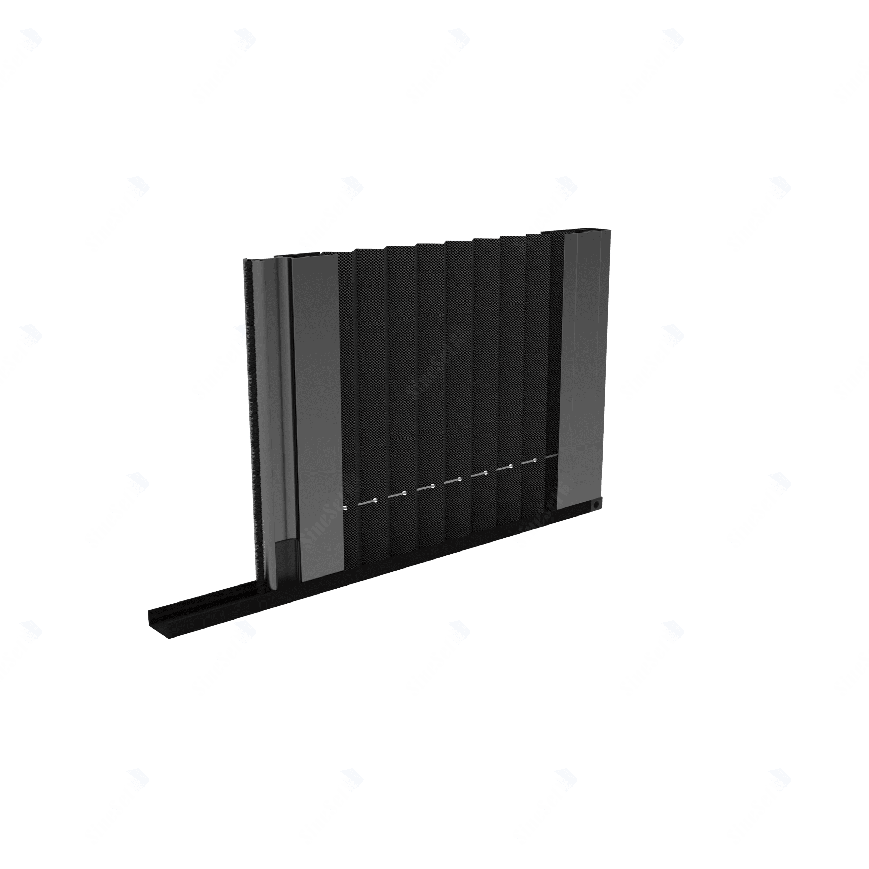 17mm Mini 90° Barrier Free Pleated Flyscreen