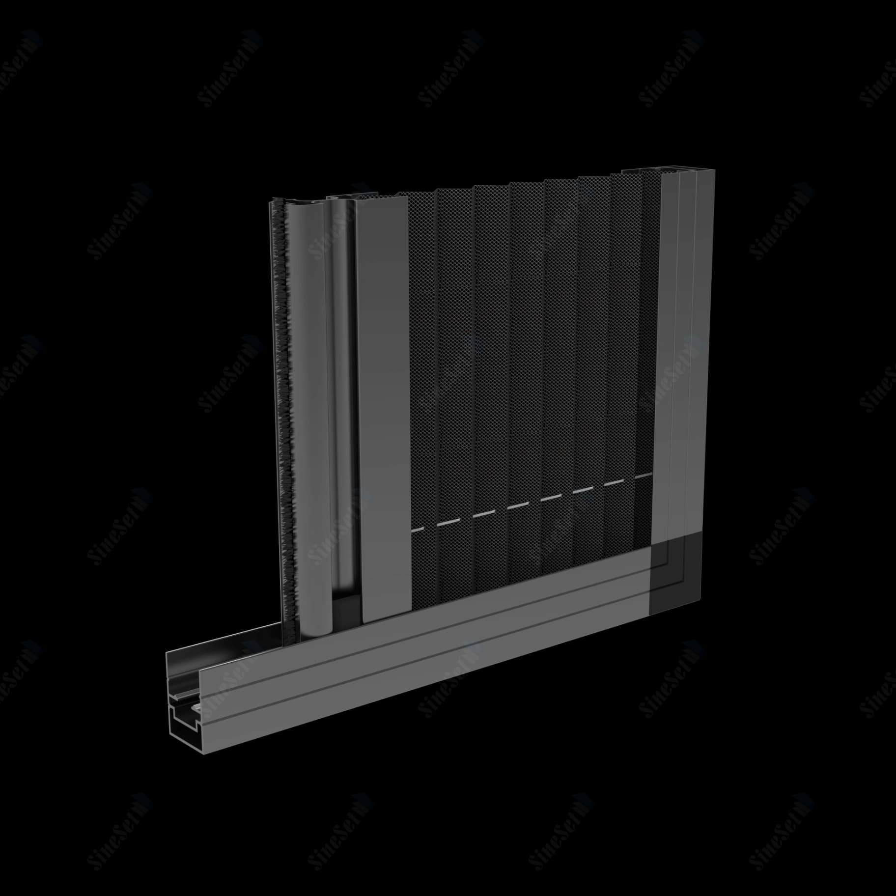 22mm Eco 90° Pleated Flyscreen